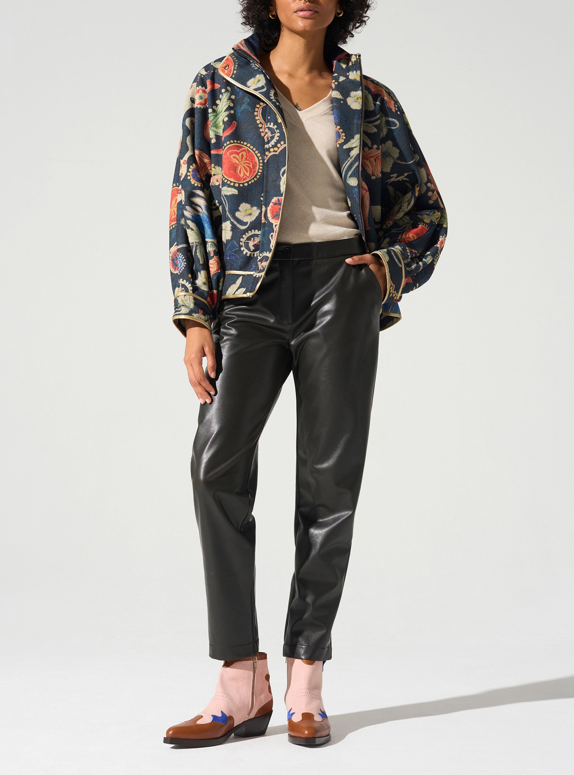 Blouson oversize col montant Cotélac 