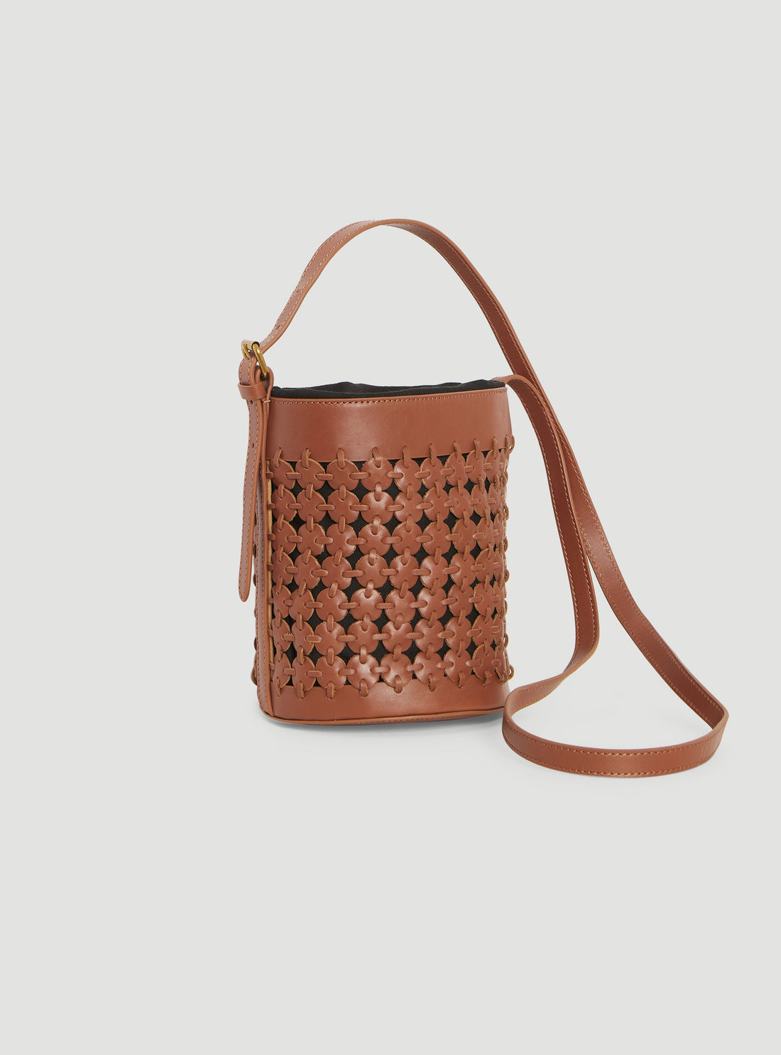 Geflochtene Beuteltasche