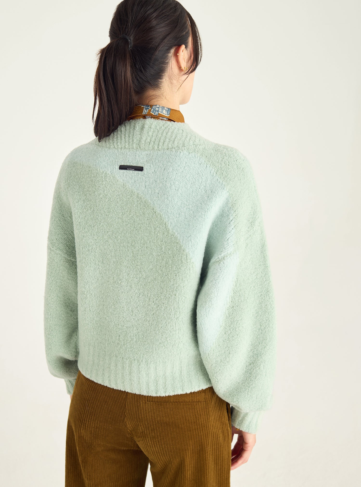 Zipped cardigan