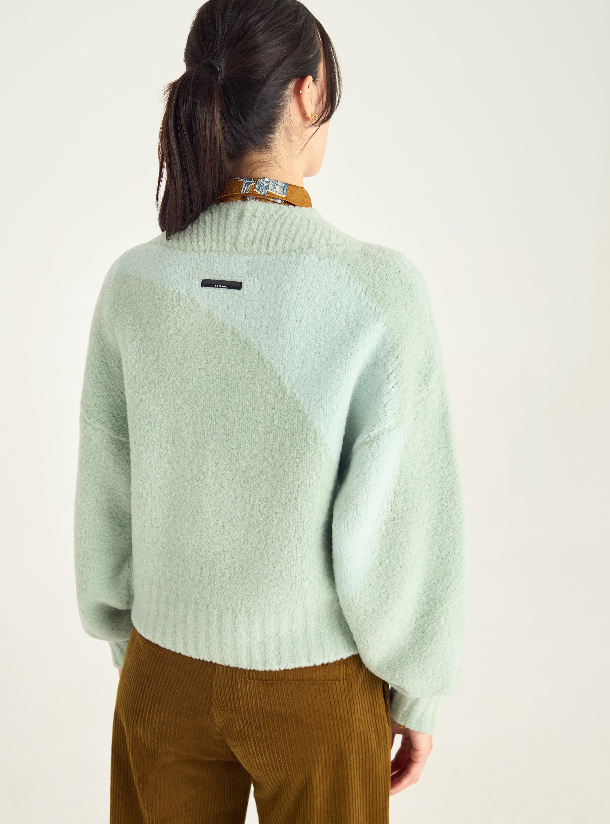 Zipped cardigan