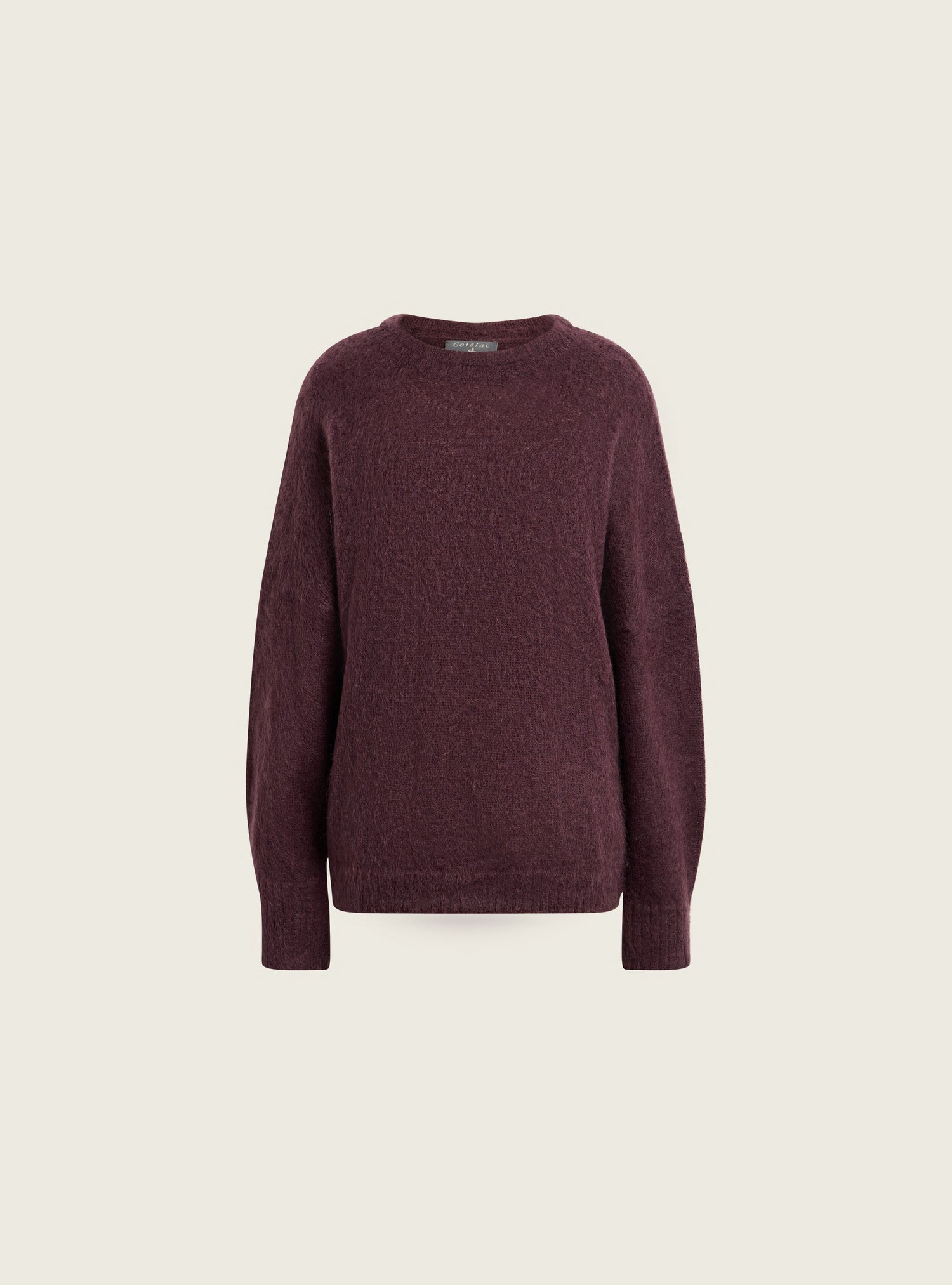 Pull en mohair brossé Cotélac 