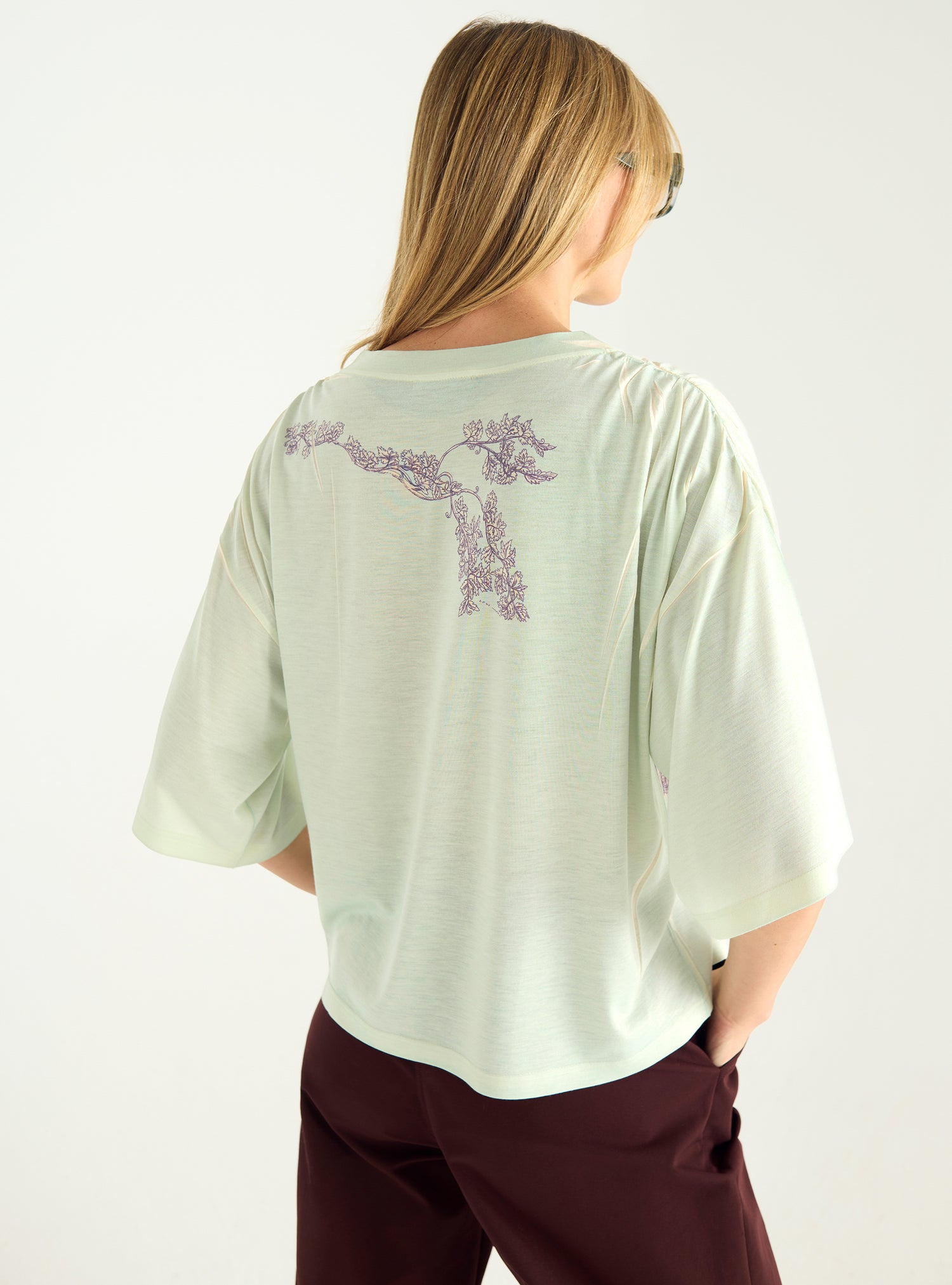 &quot;Heart Strings&quot; printed T-shirt