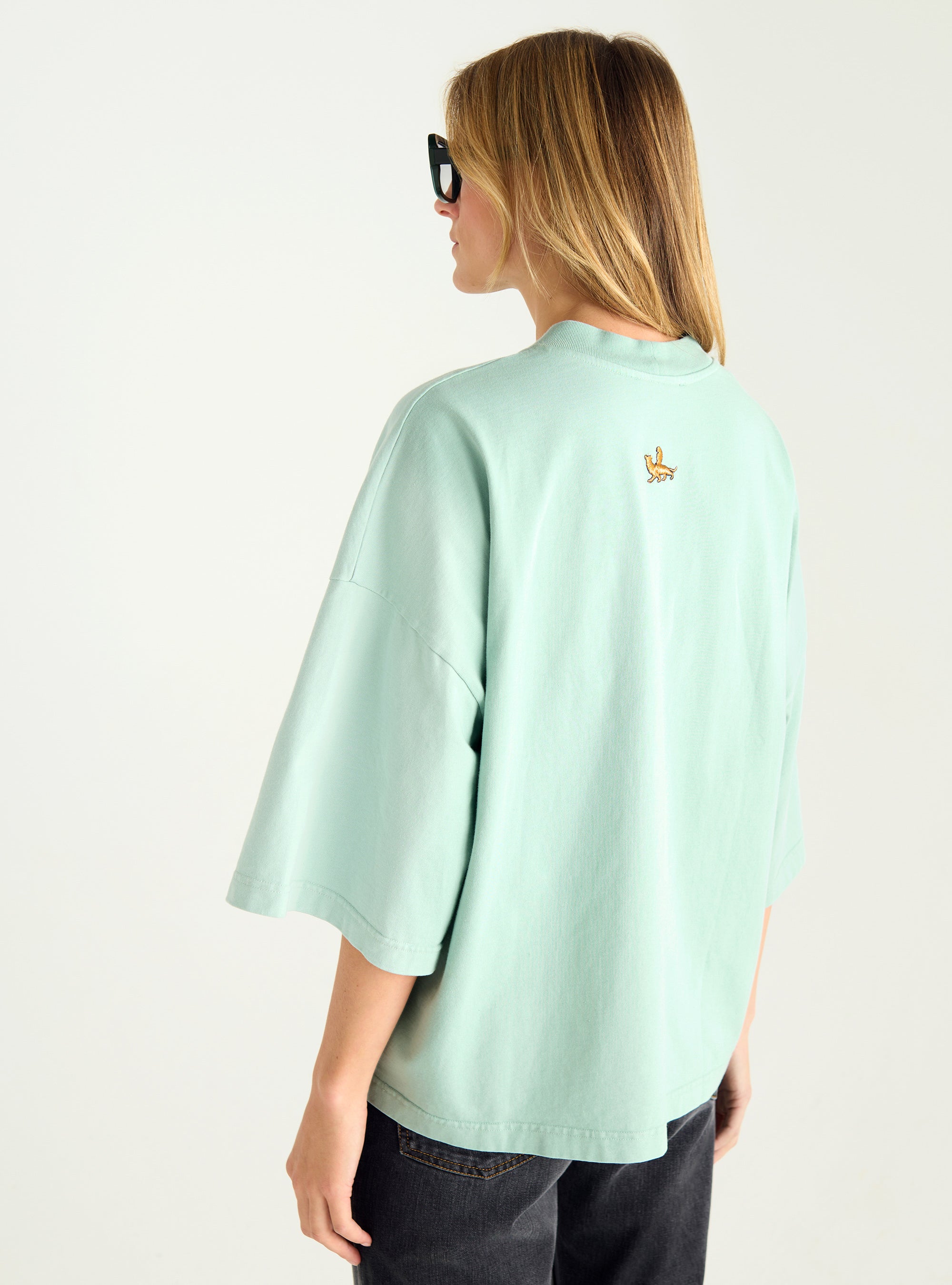 Oversize-T-Shirt aus Bio-Baumwolle