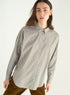 Oversized liquette shirt
