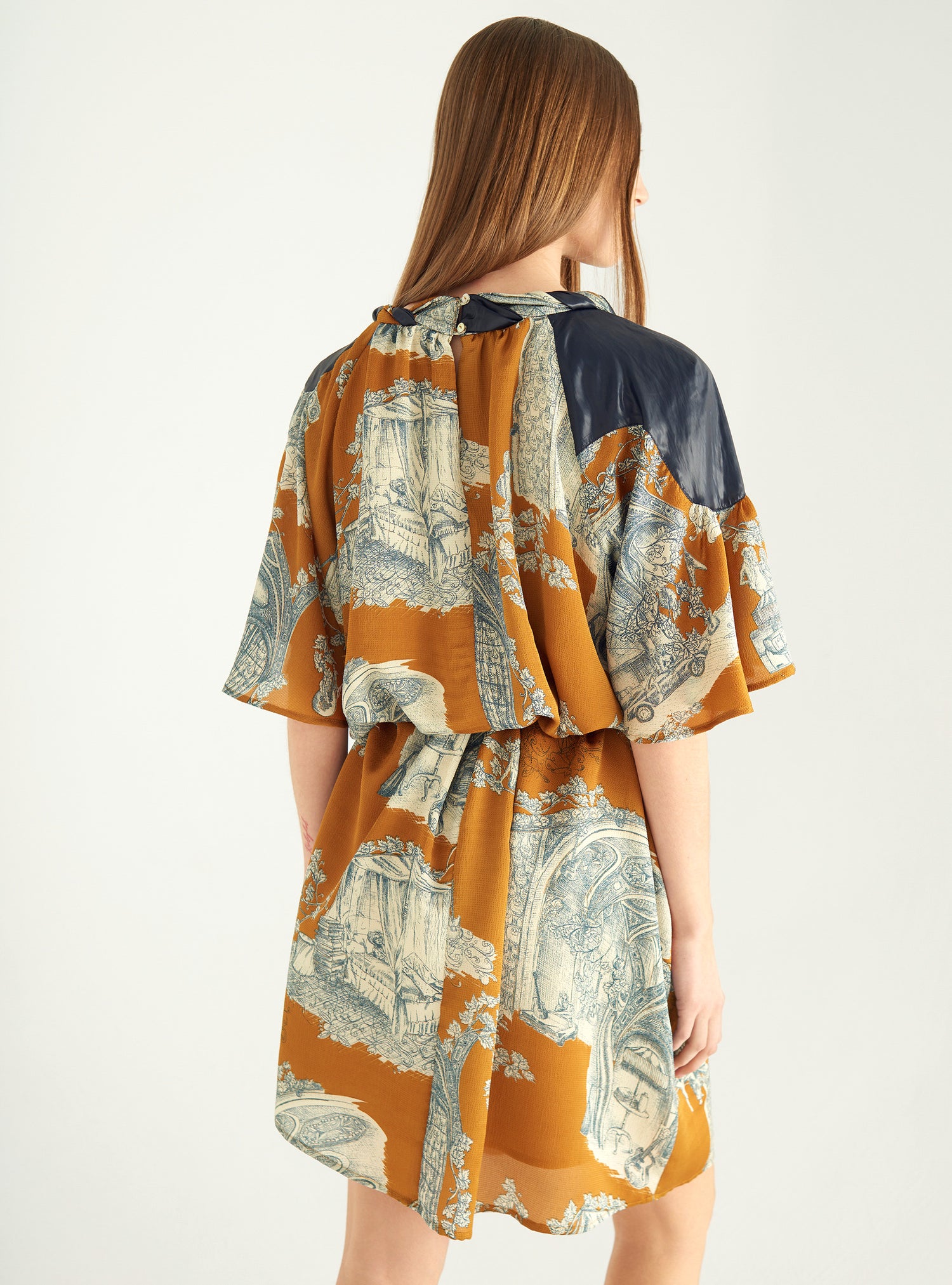 Bedrucktes Kleid