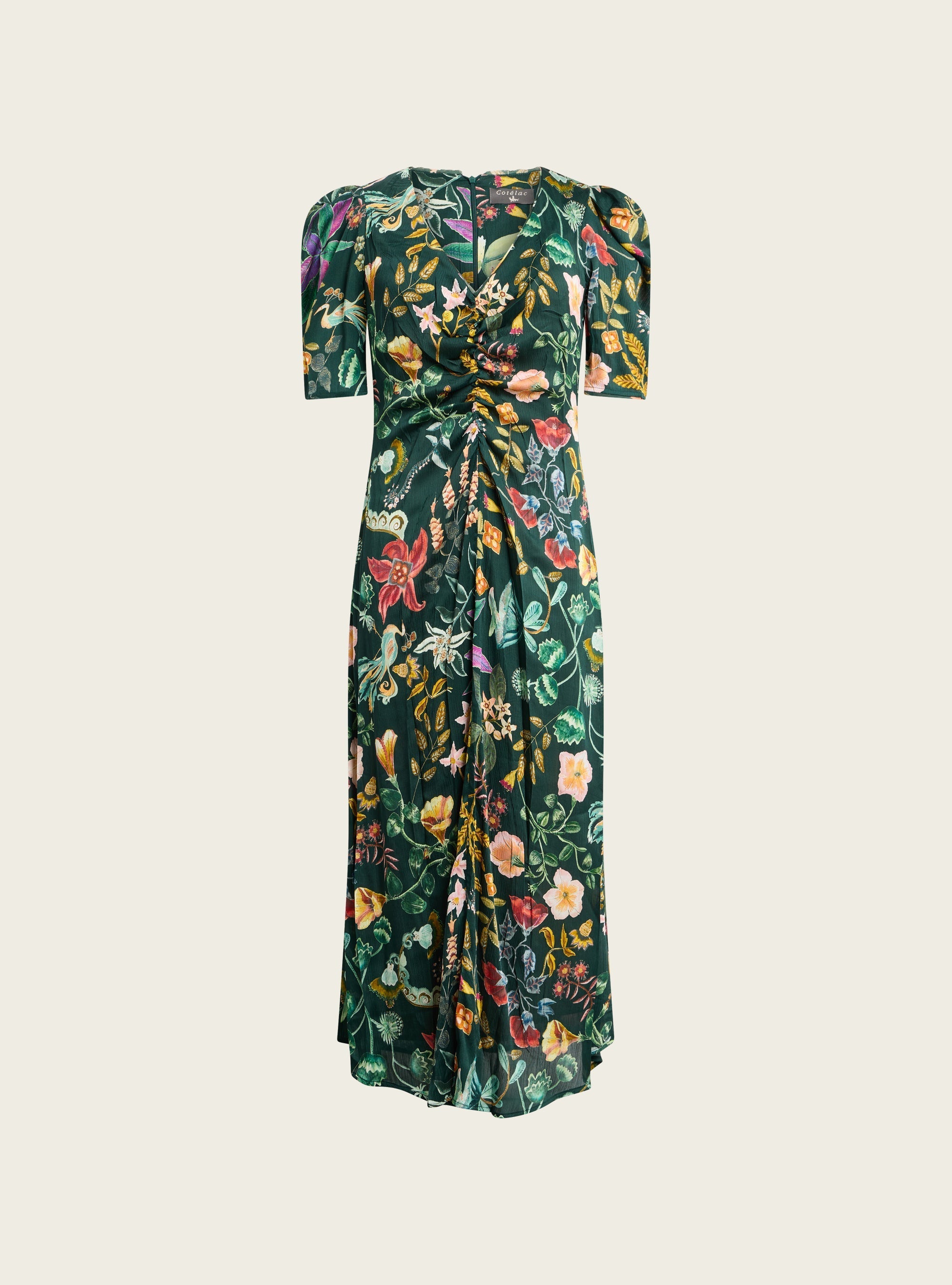 Robe longue ajustée Cotélac 