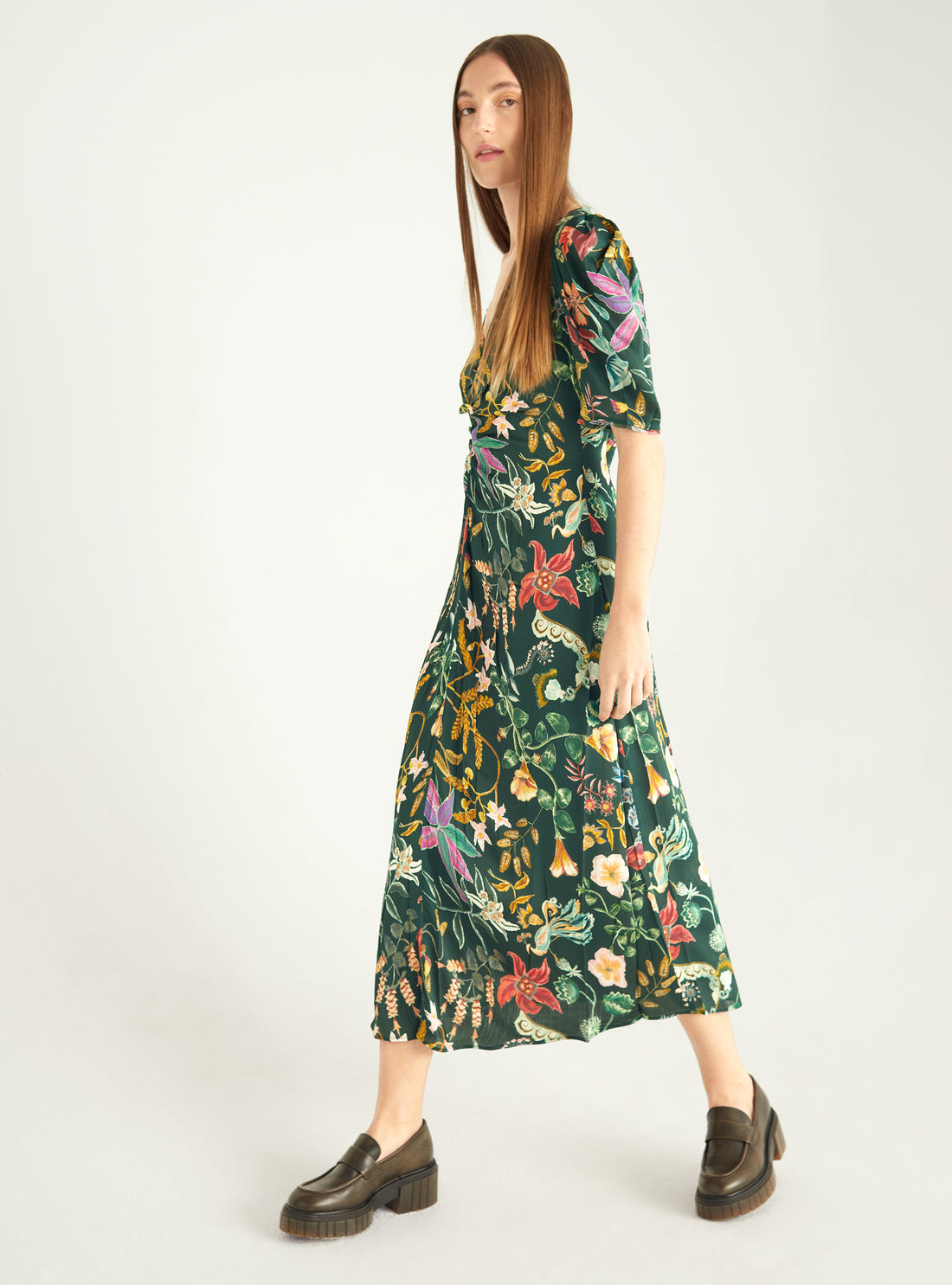 Long fitted dress
