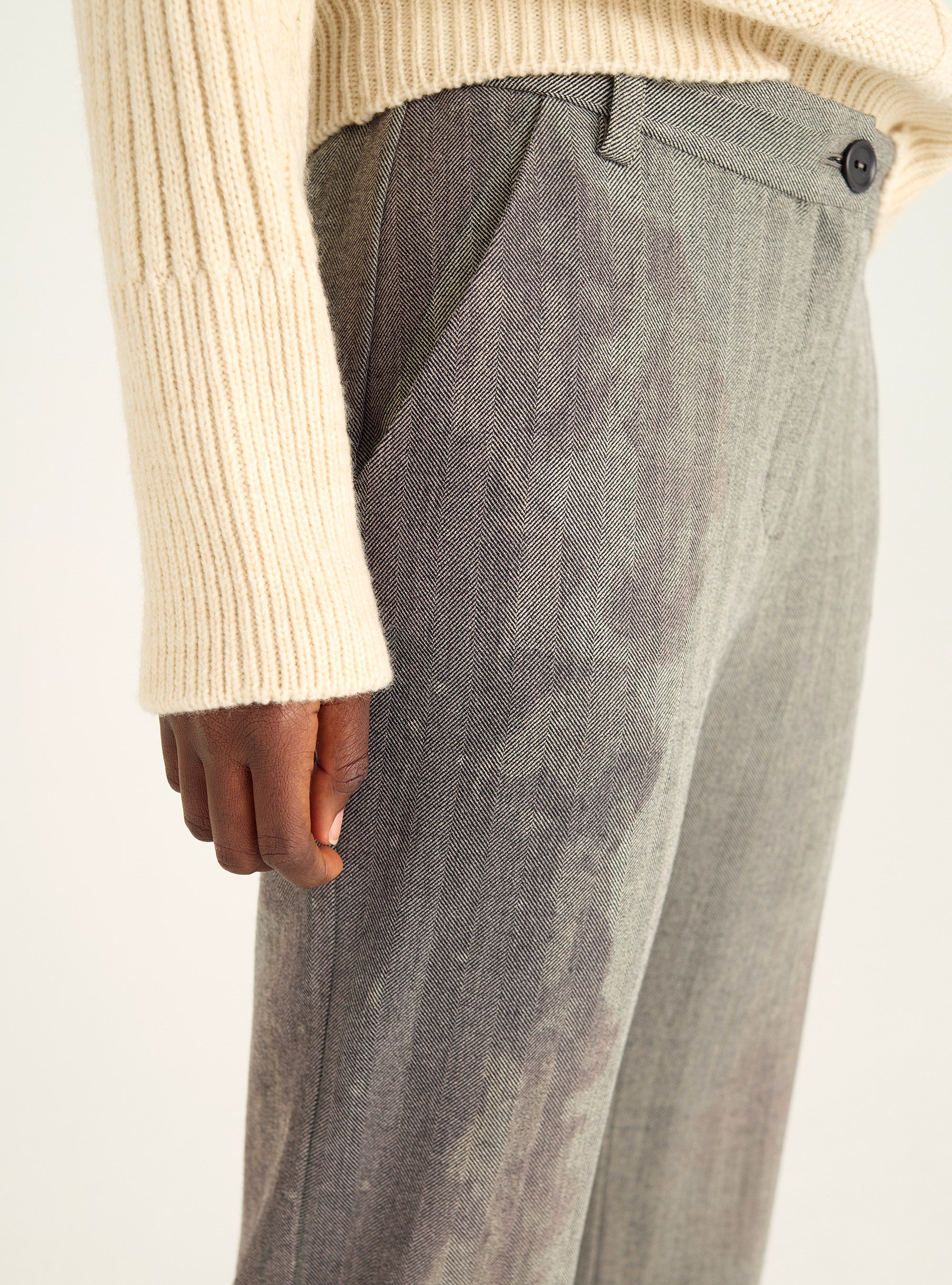Straight flair pants
