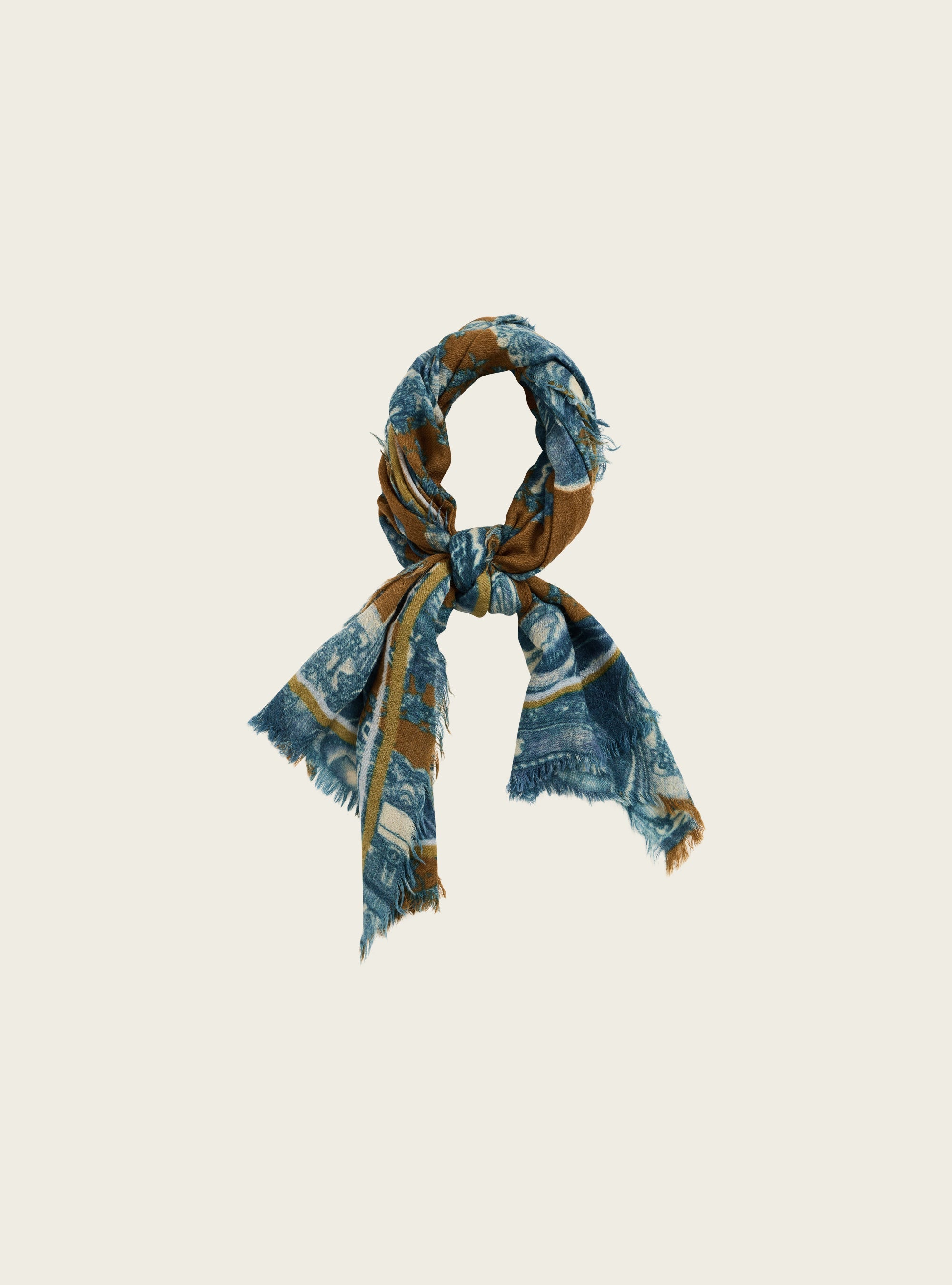 Foulard en laine imprimé Cotélac 