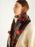 Bunter Jacquard-Schal