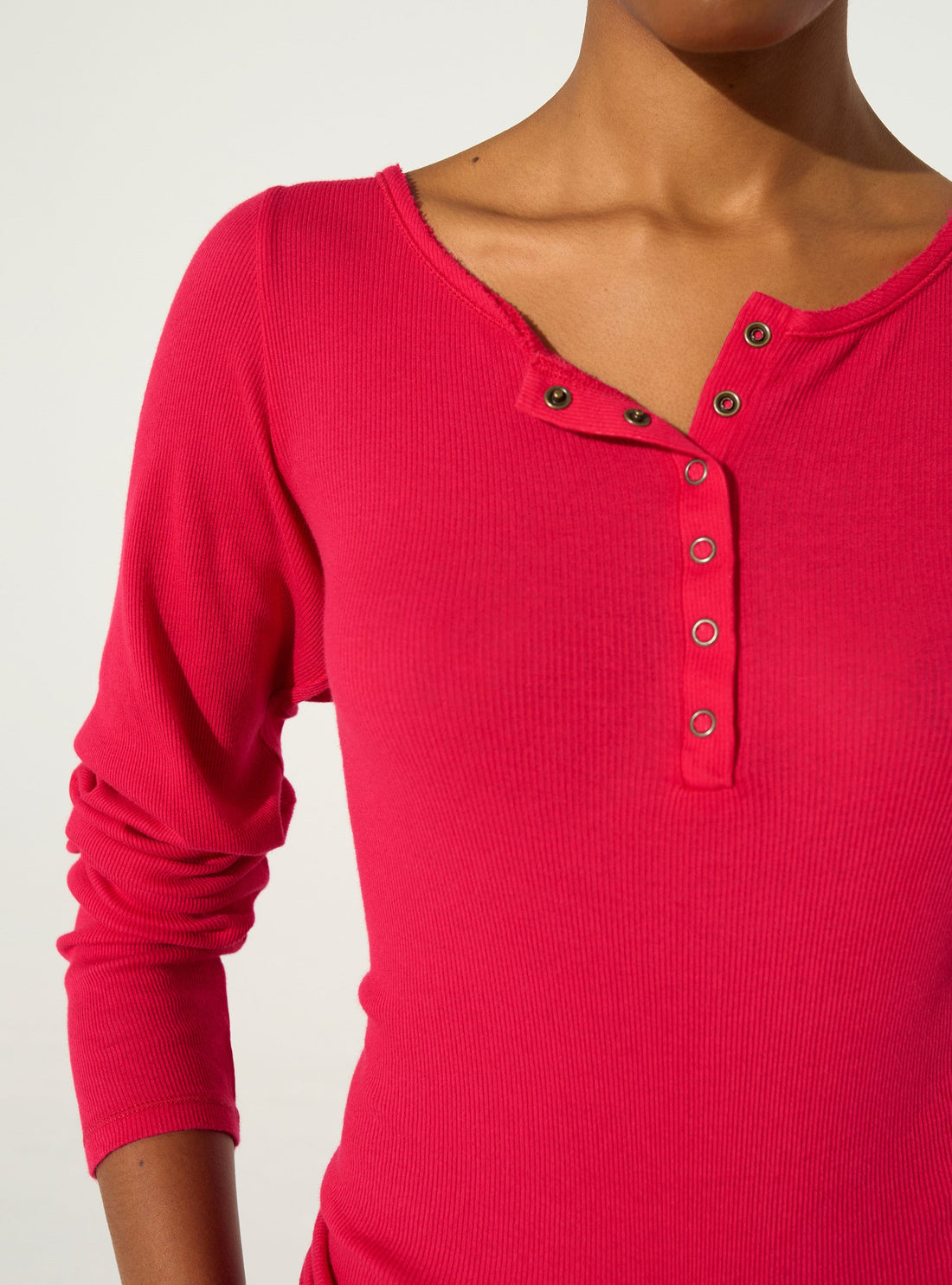 T-shirt en coton biologique rouge