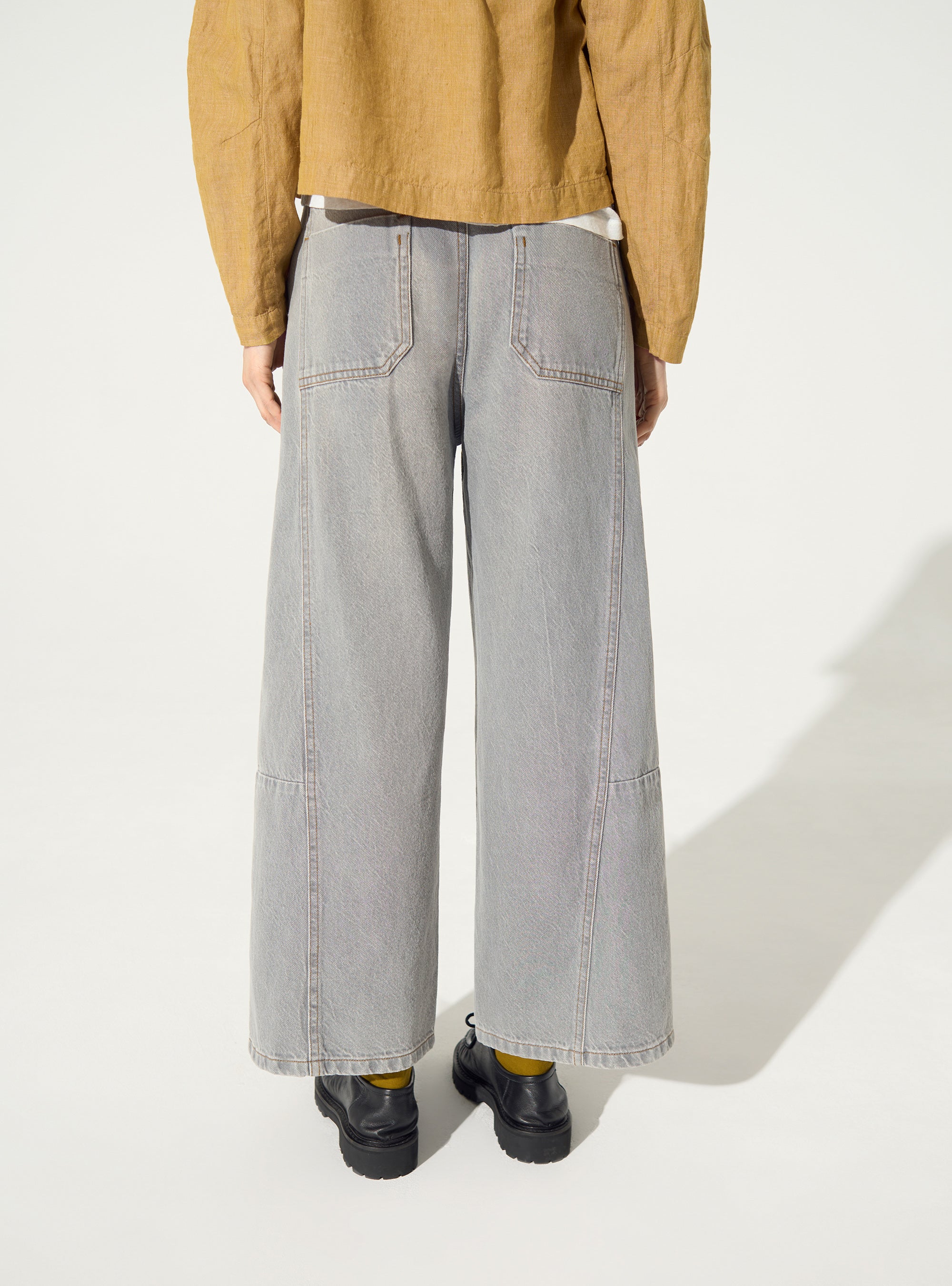 schwarze Baumwolljeans