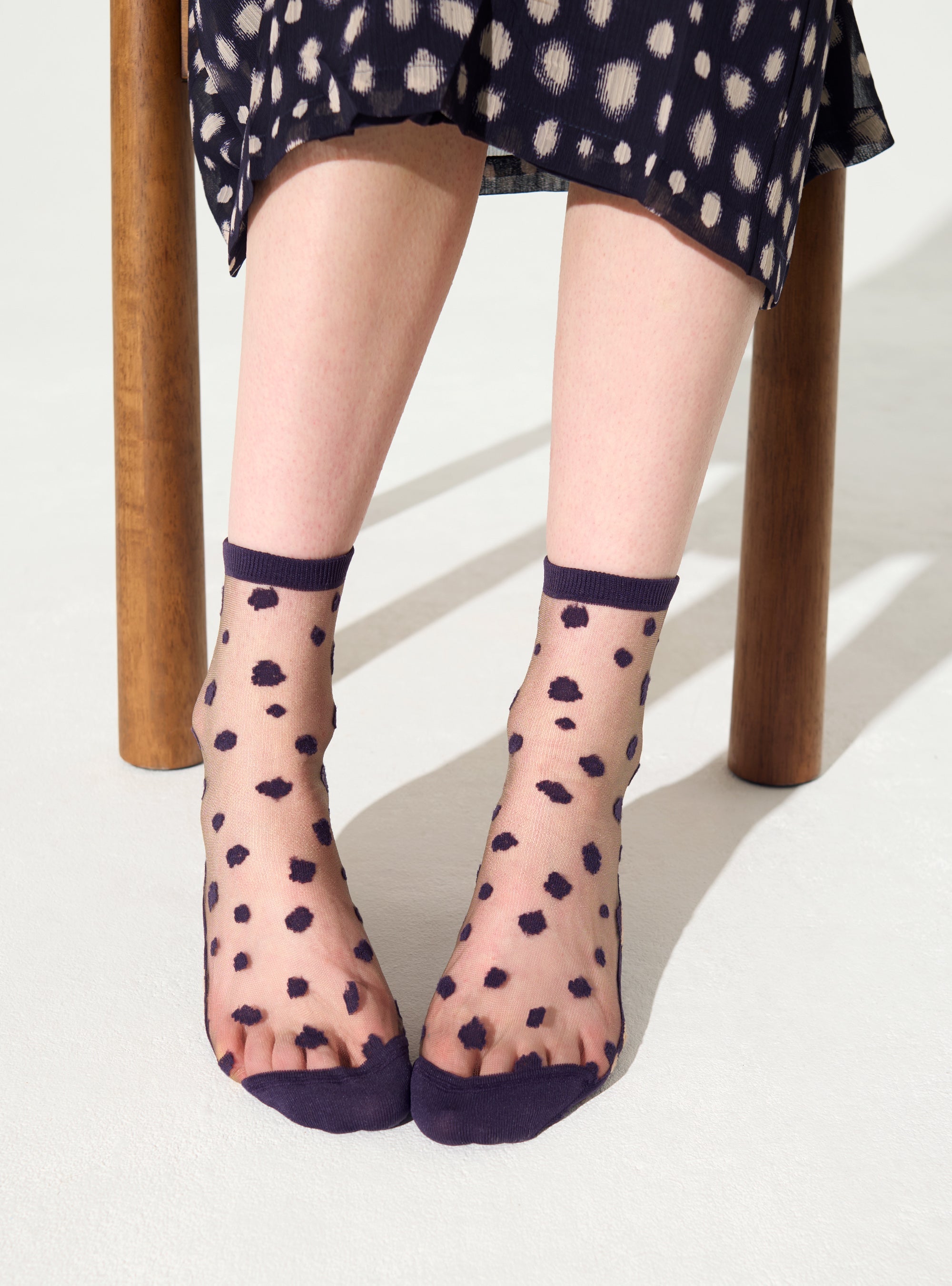 Chaussettes Éclats — Cotélac x Atelier St Eustache