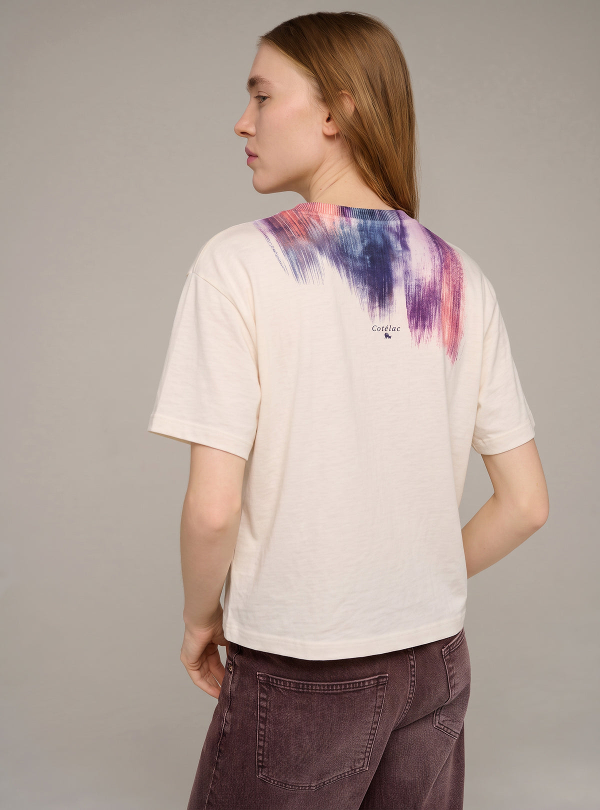 Bedrucktes Kurzarm-T-Shirt
