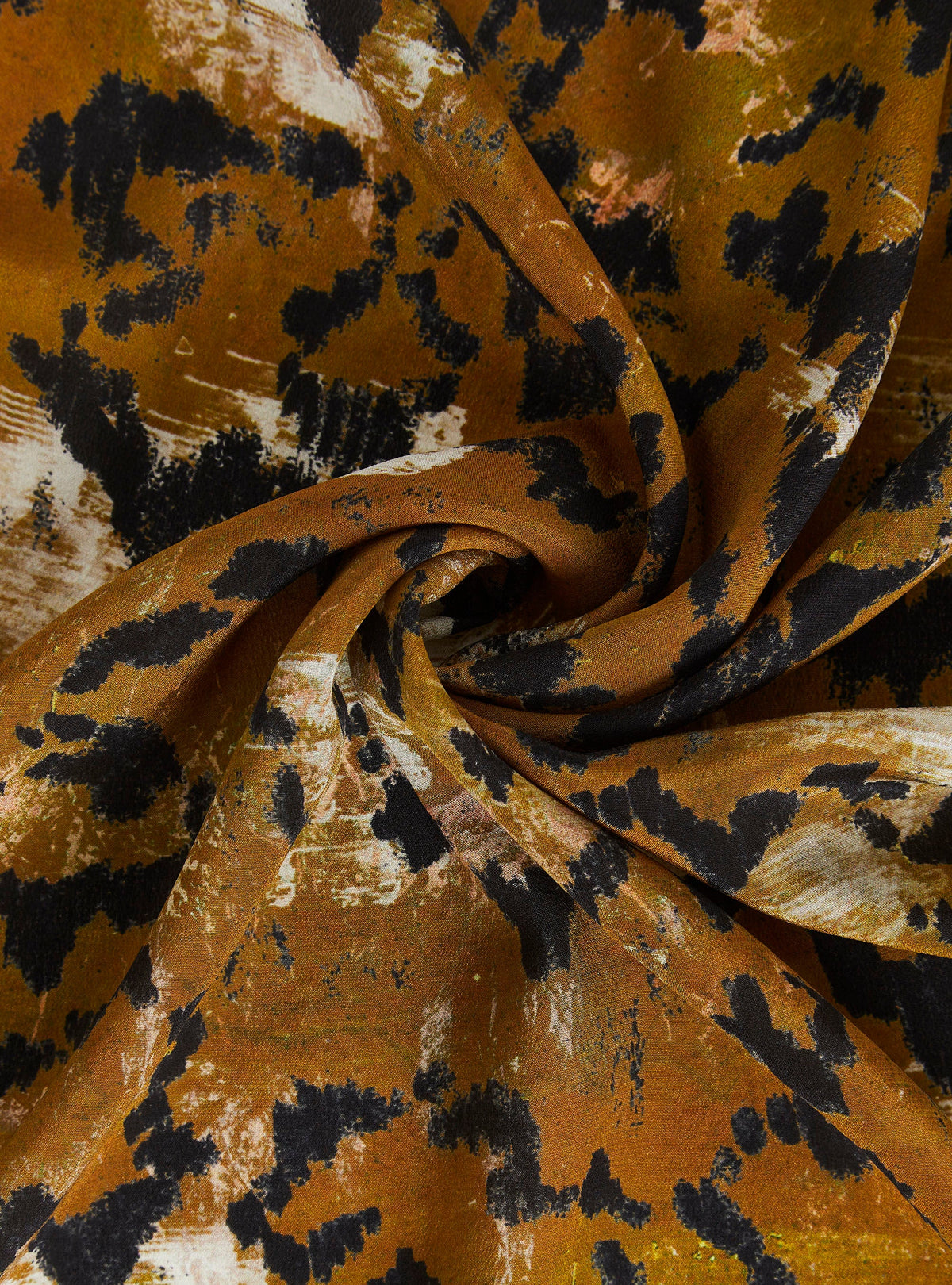 Foulard en soie imprimé Cotélac 