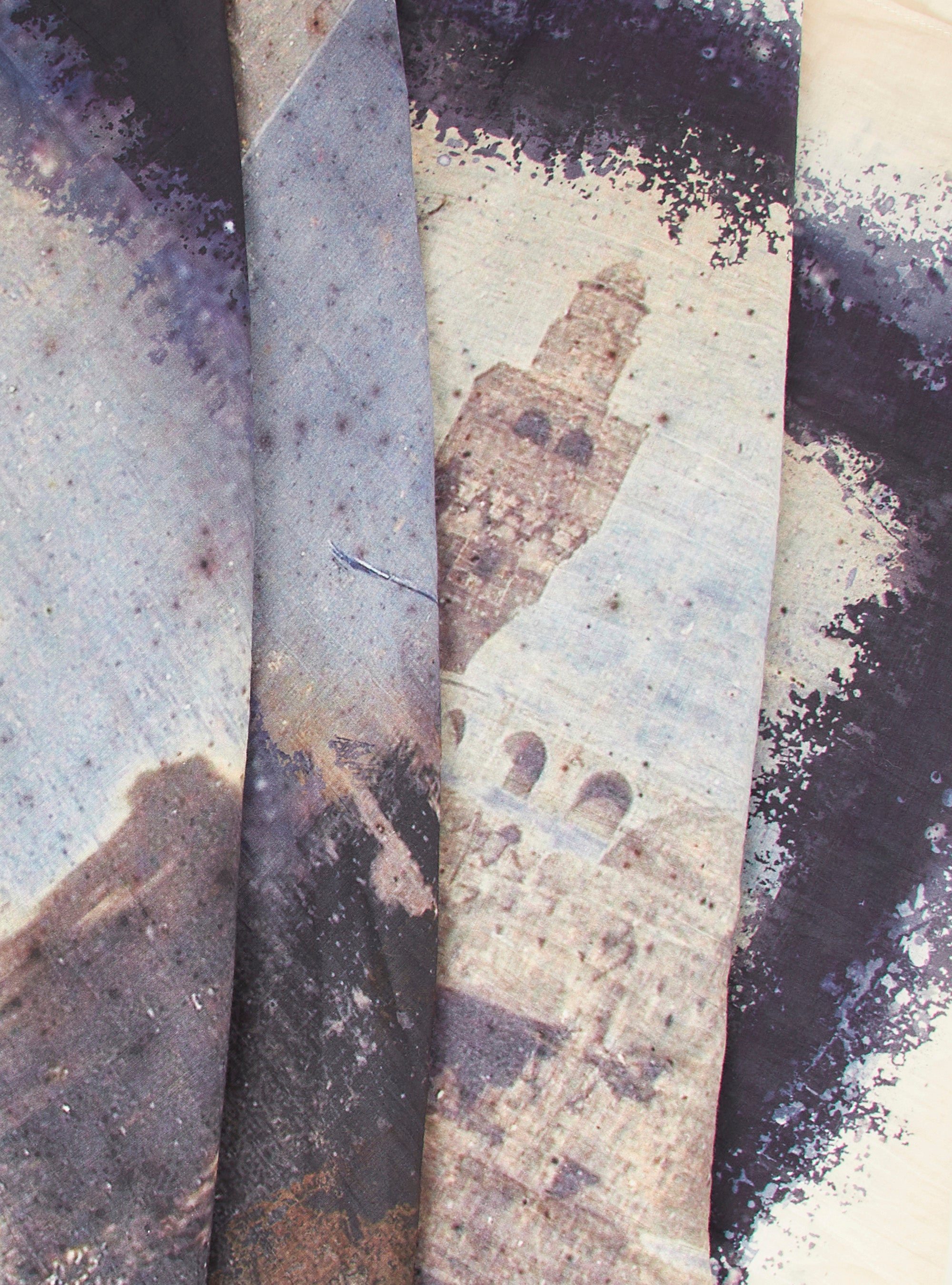 Foulard imprimé photographie – Cotélac x BnF Bibliothèque nationale de France