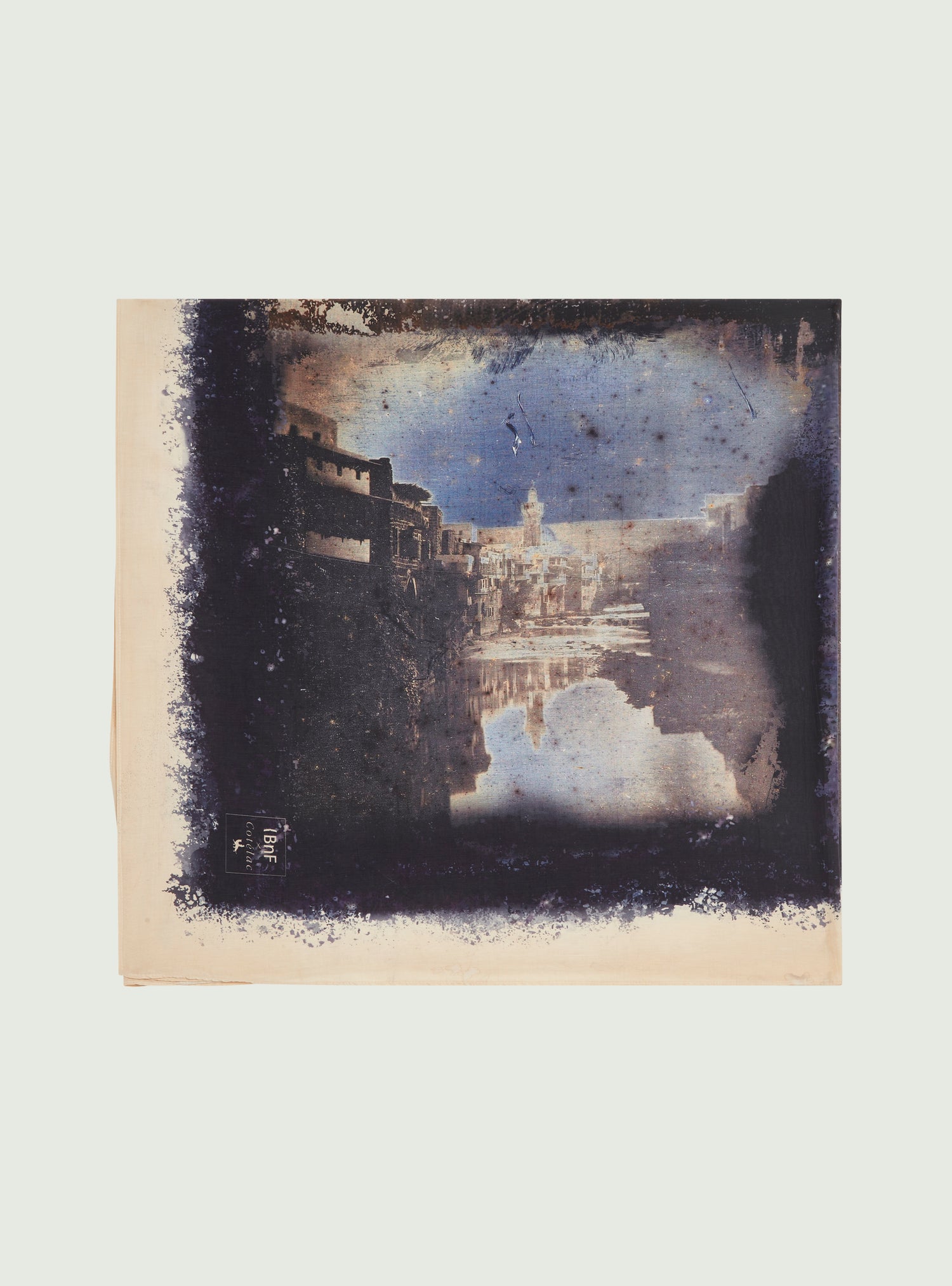 Foulard imprimé photographie – Cotélac x BnF Bibliothèque nationale de France