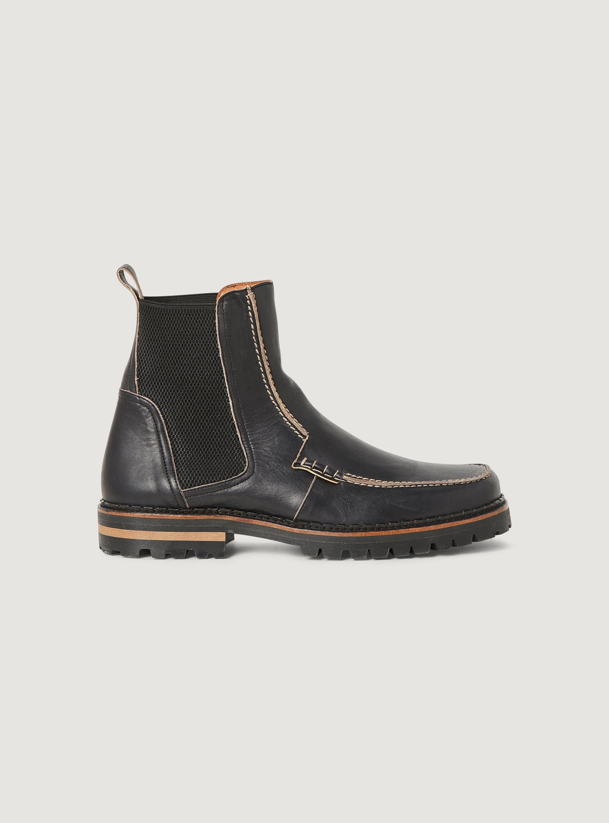 Plateau-Stiefeletten