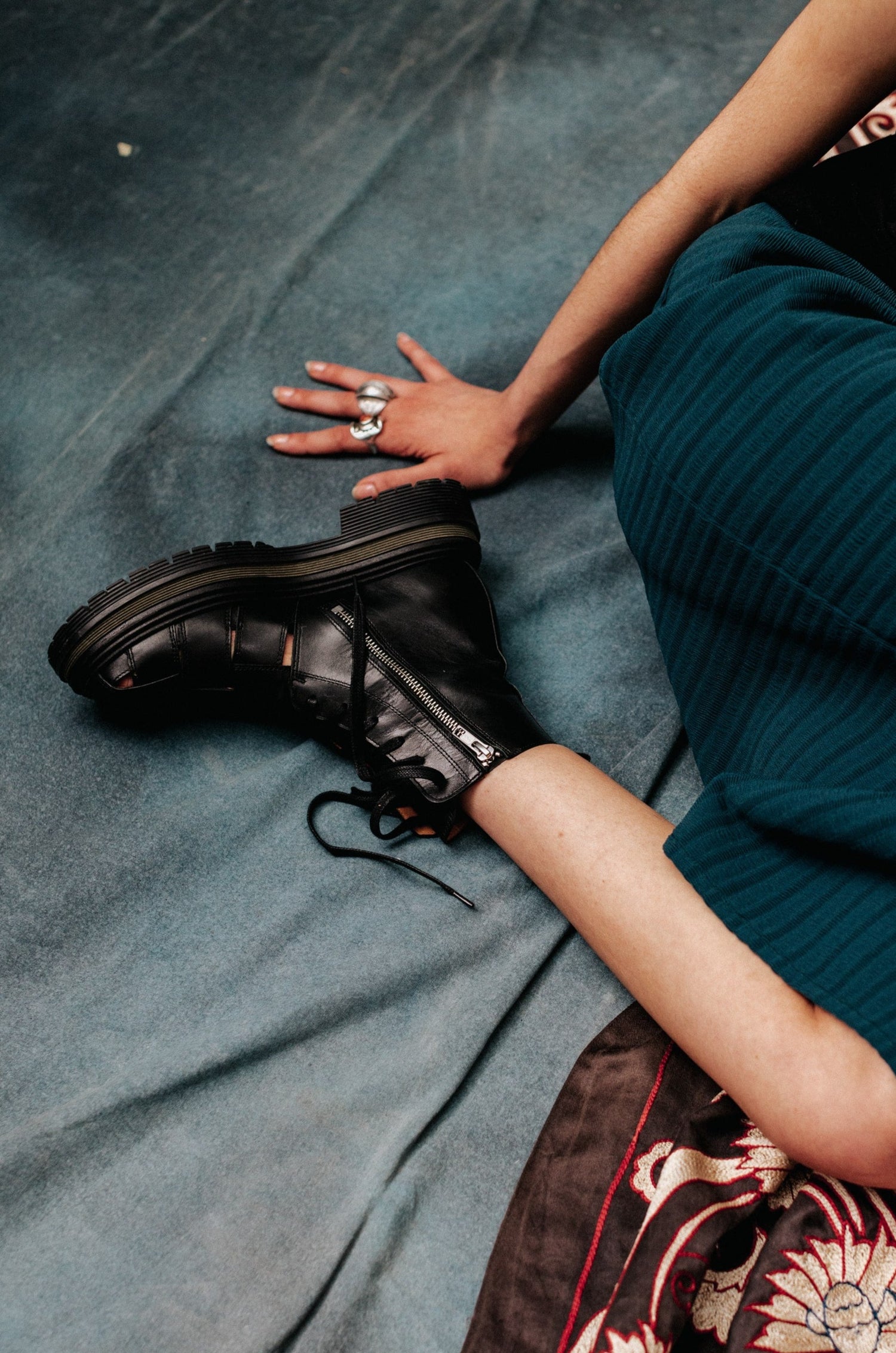 Hohe Stiefeletten